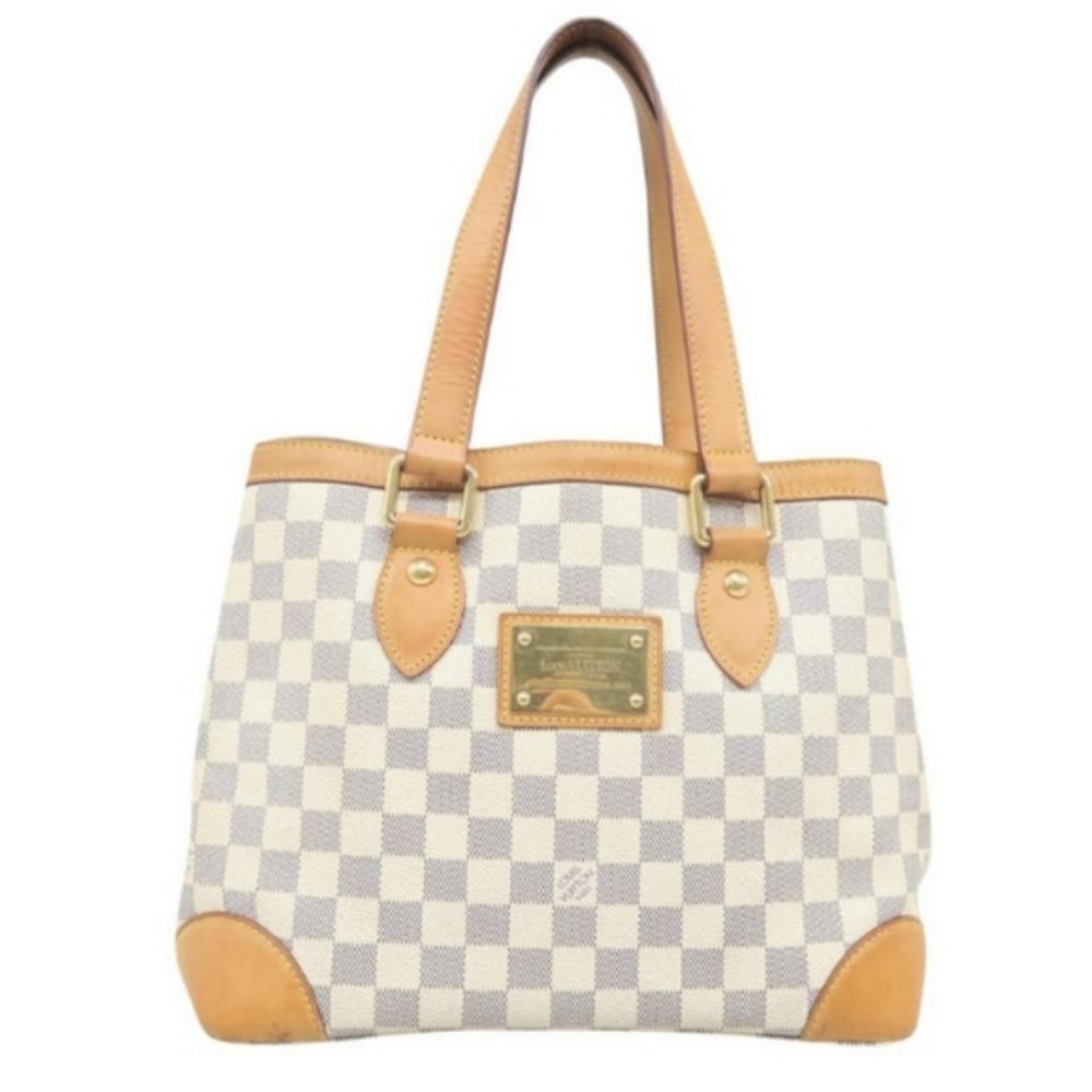 💯 Auth Louis Vuitton Hampstead PM Damier Azur